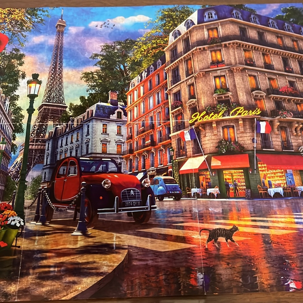 EUC Paris Street Life 1000 Piece Puzzle - Picture 9 of 16